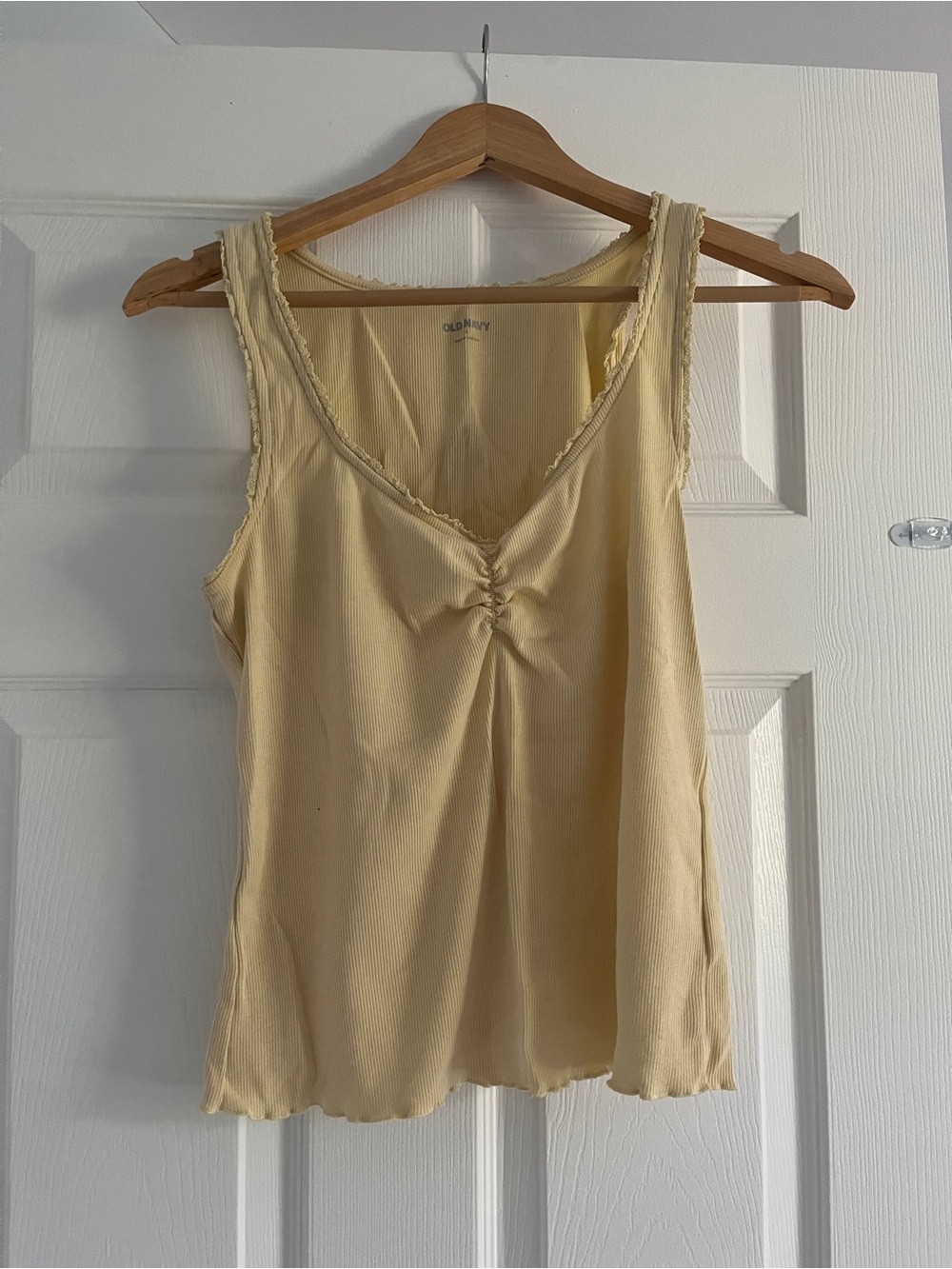 Old navy yellow tank